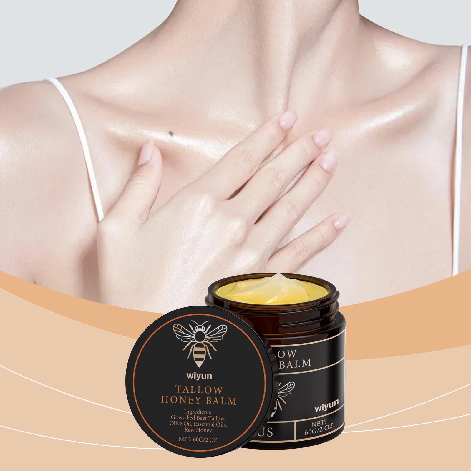 Tallow & Honey Balm - Natural Nourishing Multi-Use Skin Balm